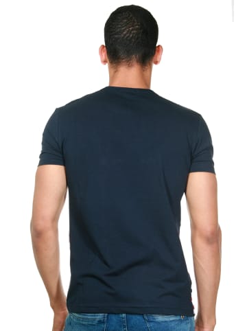 FIOCEO T-Shirt in türkis/schwarz