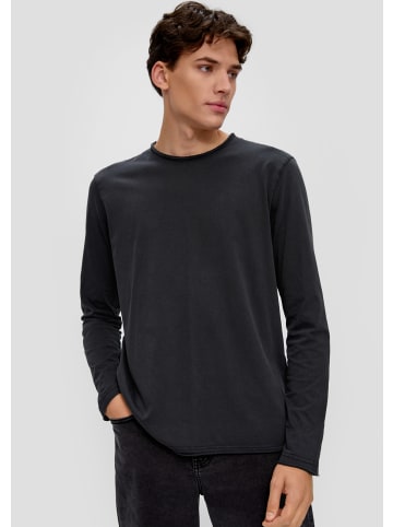 QS T-Shirt in 9999_schwarz