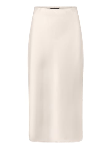 Betty Barclay Maxirock unifarben in Grau Beige