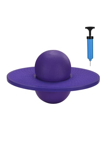 relaxdays Pogo Ball in Lila - 100 kg
