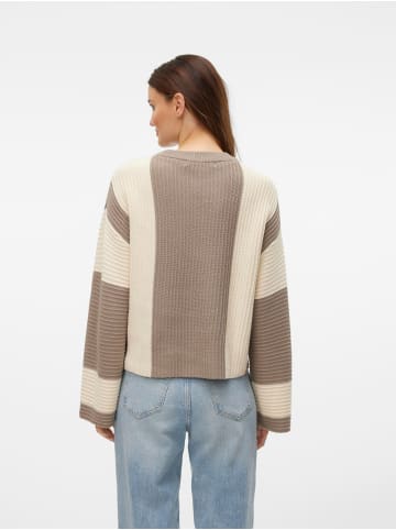 Vero Moda Strickpullover in Moon Rock