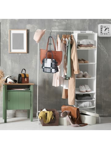 relaxdays 4x Handtaschenbügel in Schwarz