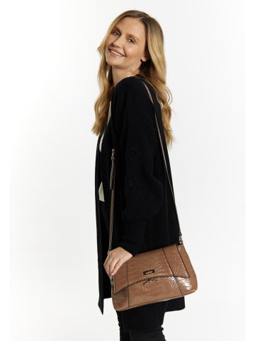 Usha Damen Umhängetasche in Taupe