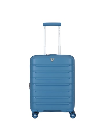 Roncato B-Flying Move 4 Rollen Kabinentrolley 55 cm mit Dehnfalte in denim