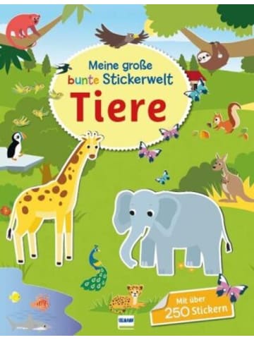 Ullmann Medien Buch - Meine große bunte Stickerwelt - Tiere, m. 280 Beilage