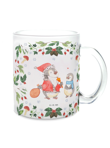 Mr. & Mrs. Panda Teetasse Pinguin Wunschliste ohne Spruch in Transparent