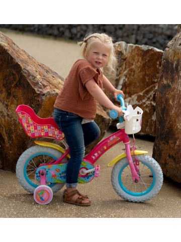 Volare Kinderfahrrad Peppa Pig 12 Zoll Kinderrad in Pink 3 Jahre