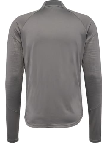 Hummel Trainingsjacke "Pro Training Zip Jacket" in Grau