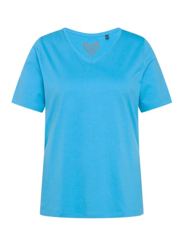 Ulla Popken Shirt in himmelblau