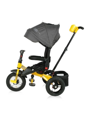 Lorelli Tricycle Jaguar 4 in 1 drehbar in schwarz