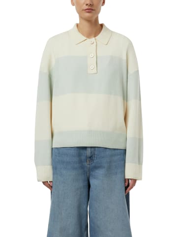 comma Strickpullover in ecru mint - 0001