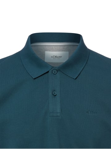 s.Oliver Poloshirt in petrol - 0003