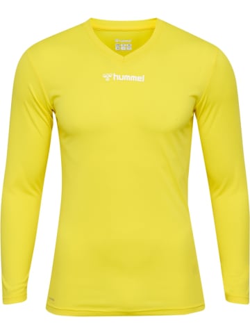 Hummel Longsleeve "BL Essential T-Shirt Longsleeve" in Gelb