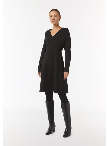 comma Kleid kurz in Schwarz