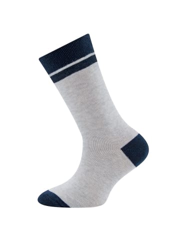 ewers 2er-Set Socken 2er Pack Dinos in navy-hellsilber mel.