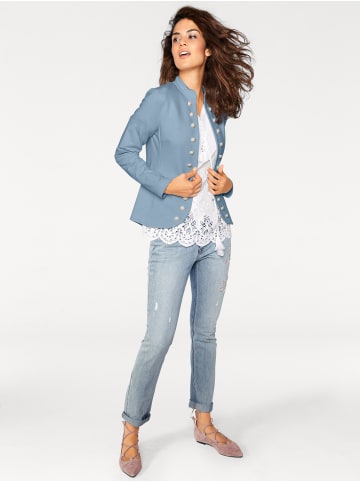 Heine Jerseyblazer in rauchblau
