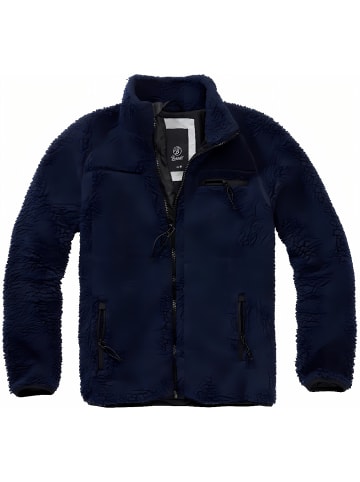 Brandit Fleecejacke/Fleecepullover "Teddyfleece Jacket" in Blau