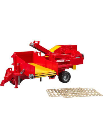 bruder Spielzeugauto 02130 Grimme SE 75-30 Kartoffelvollernter mit Karoffelimitaten