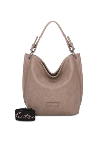 Fritzi aus Preußen Eco Fritzi01 Schultertasche 43 cm in eco mud