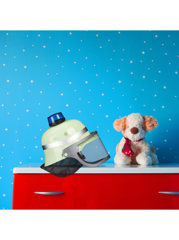 relaxdays 6x Kinder Feuerwehrhelm in Gelb