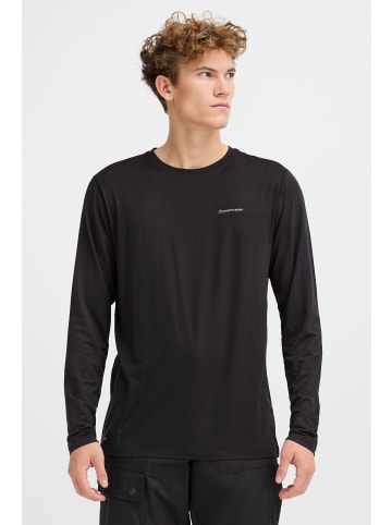 North Bend Langarmshirt NBAdreon M 243402MMM reflektierendes Langarmshirt in Schwarz