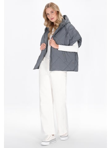 DreiMaster Maritim Vest in charcoal