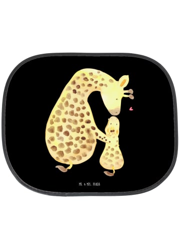 Mr. & Mrs. Panda Sonnenschutz Giraffe Kind ohne Spruch in Schwarz