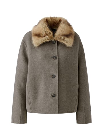 Oui Jacke in taupe mel