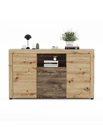 ebuy24 Sideboard Fly Eiche 152 x 34 cm