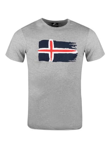 Westfjord T-Shirt "Hekla" in Anthrazit
