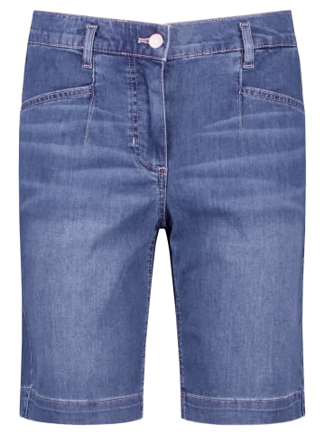 Gerry Weber Hose Jeans verkürzt in Blue Denim mit use