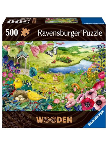 Ravensburger Ravensburger Puzzle 17513 - Wilder Garten - 500 Teile Holzpuzzle mit...