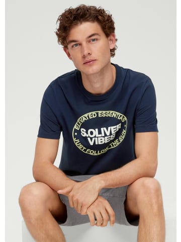 s.Oliver T-Shirt in 59D1_navy