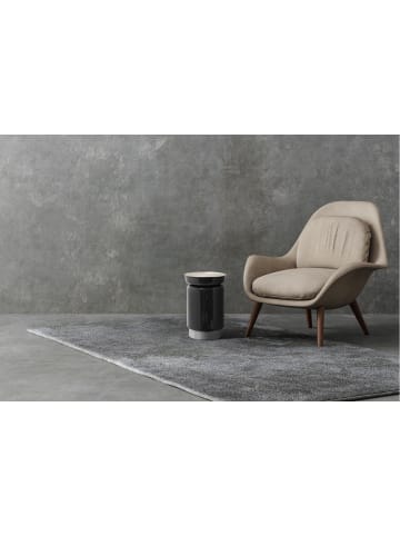Kayoom Beistelltisch Art Deco in anthrazit - silber