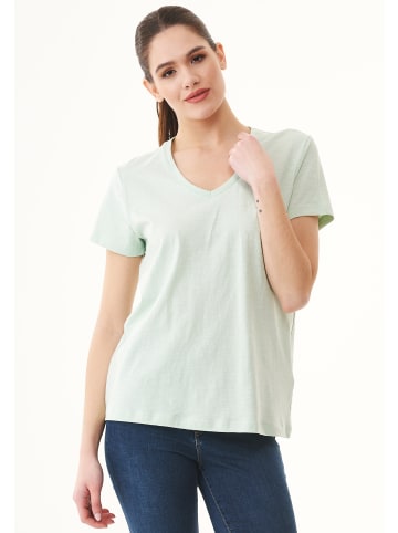 Organication T-Shirt "WCASUAL002" in Aquagrün