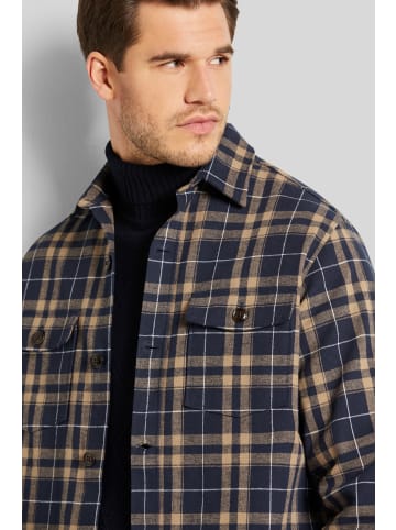 Bugatti Freizeithemd 1:1 Arm in cognac