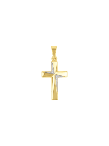 Amor Motivanhänger Gold 375/9 ct in Bicolor