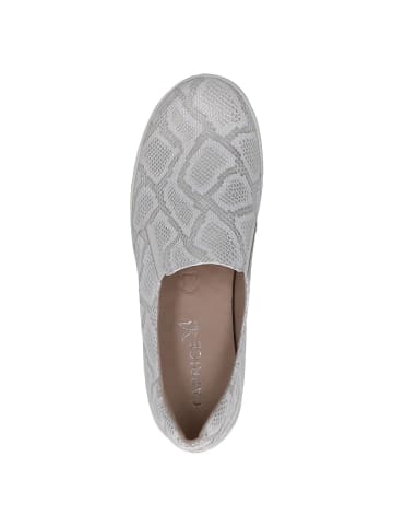 Caprice Slipper in WHITE REPTILE