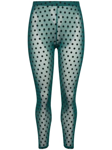 Ulla Popken Strumpfhose in schwarzoliv