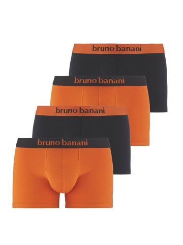 Bruno Banani Retro Short / Pant Flowing in Kürbis / Schwarz