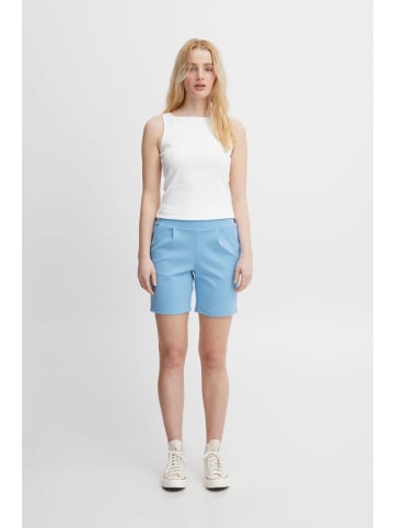 ICHI Shorts in blau