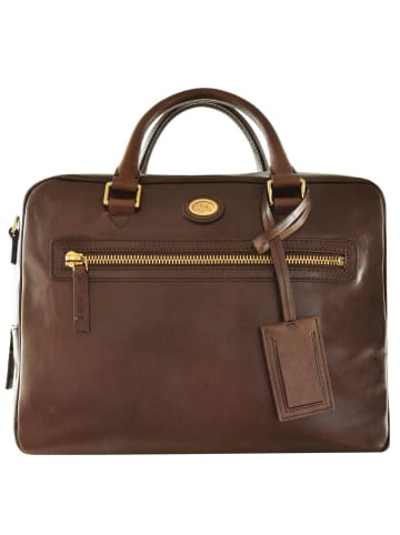 The Bridge Story Uomo Aktentasche Leder 37 cm in marrone