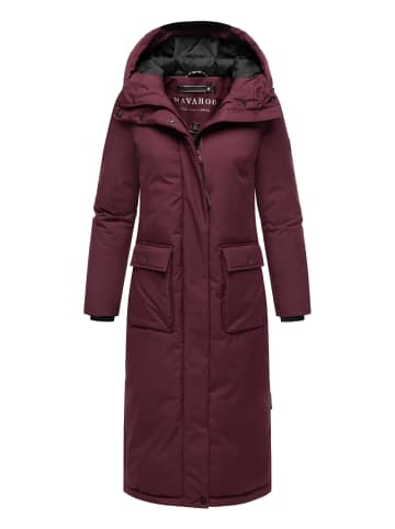 Navahoo Wintermantel Wolkenfrost XIV in Wine