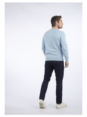 HECHTER PARIS Pullover in steel blue