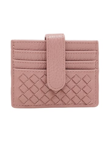 DreiMaster Klassik Wallet in Dunkelrosa