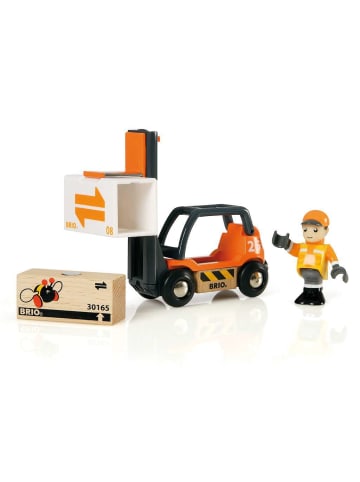 Brio Aktionsspiel BRIO World - Gabelstapler Ab 3 Jahre in bunt