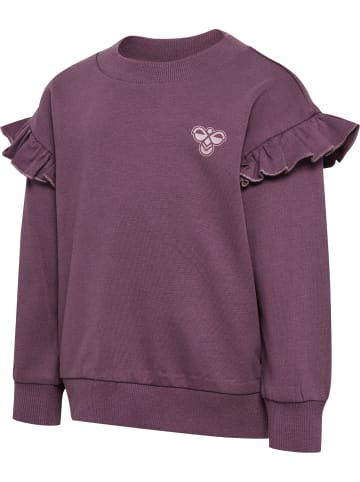 Hummel Sweatshirt Hmlmini Kinder in BLACK PLUM