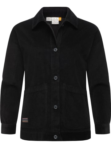 ragwear Cordjacke Ennea in Black