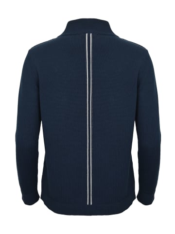 elkline Strickpullover hochgeschlossen Backup in darkblue - whiteswan