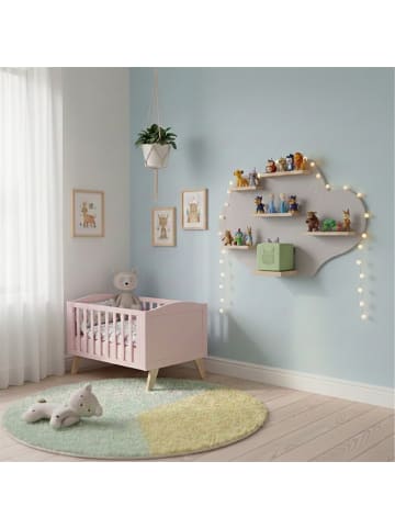 relaxdays Toniebox Regal "Wolke" in Grau - (B)61 x (H)40 x (T)17 cm